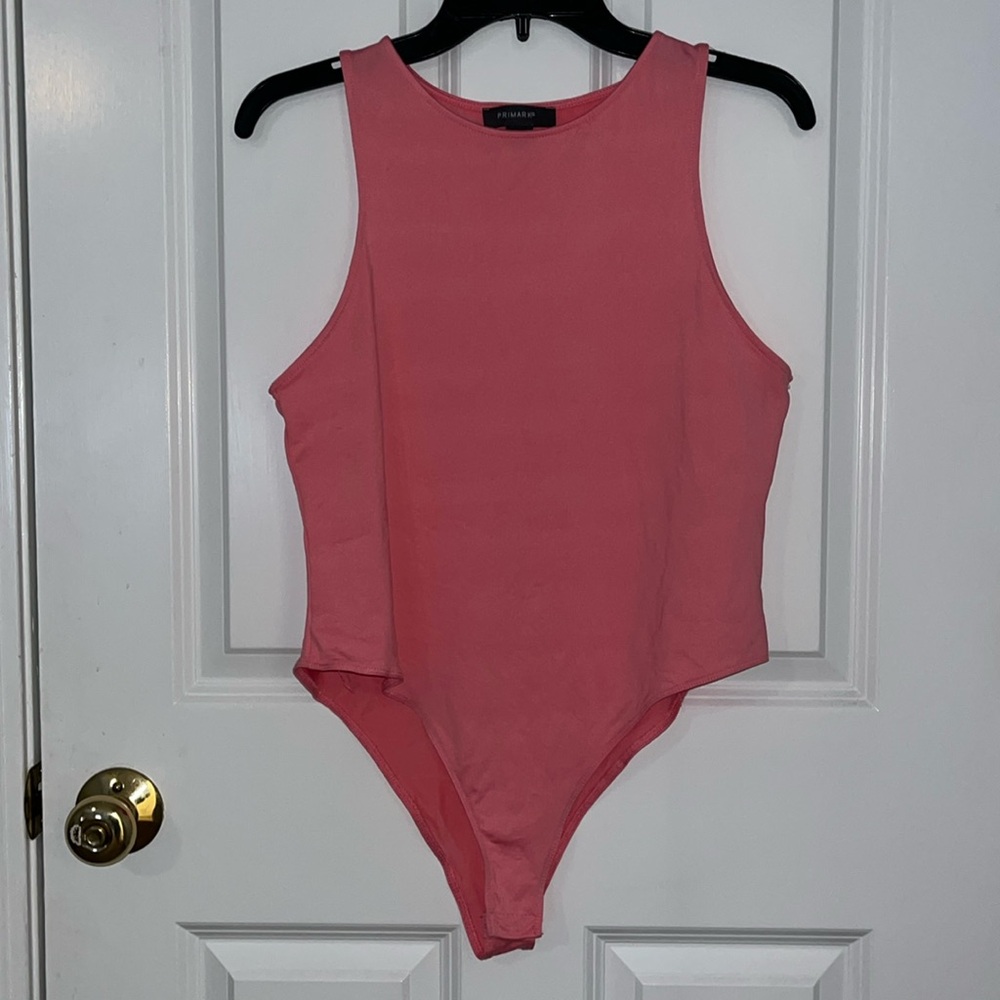 Neon Pink Body Suit